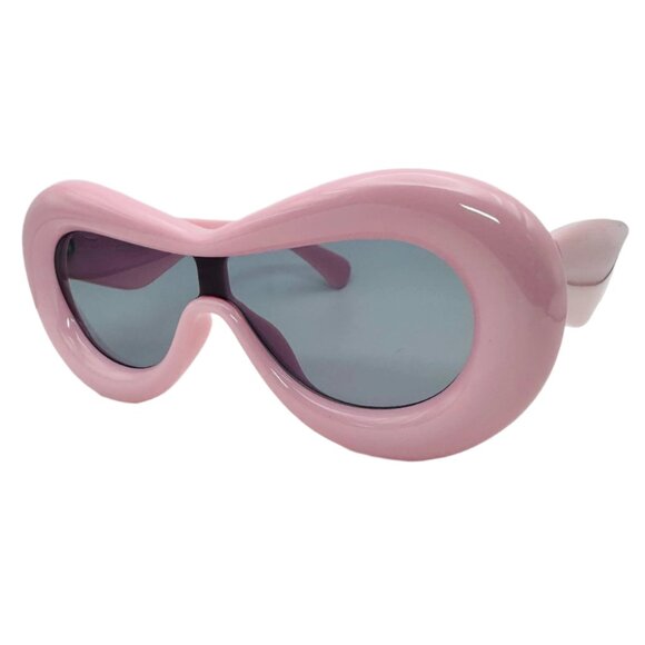 6186 | Pink Futuristic Sunglasses - Picture 2 of 5